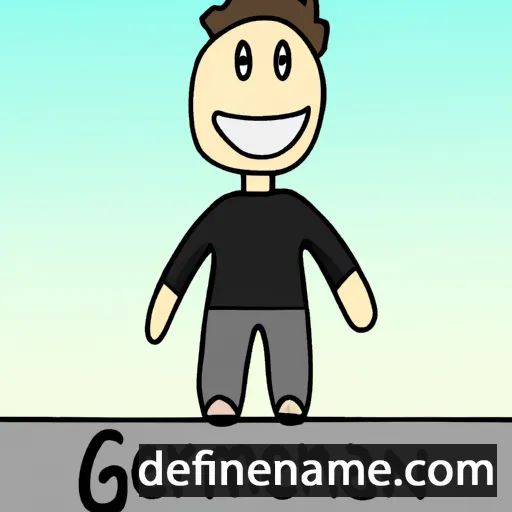 cartoon of the name Germen