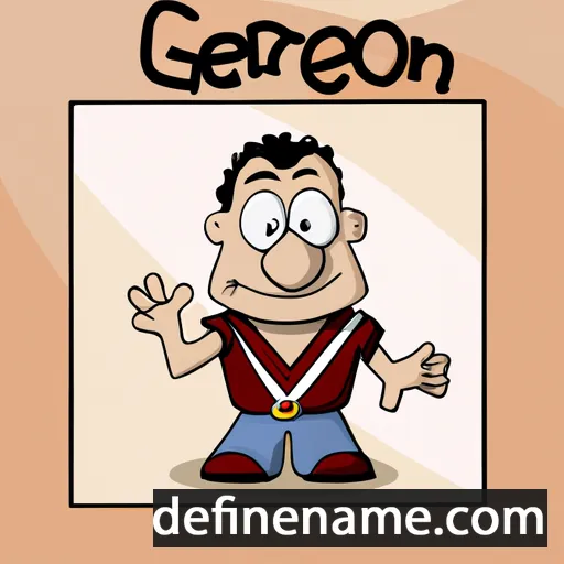 cartoon of the name Geròni