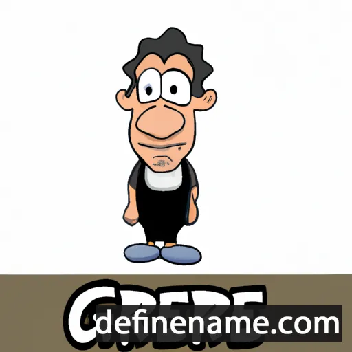 cartoon of the name Gerrie