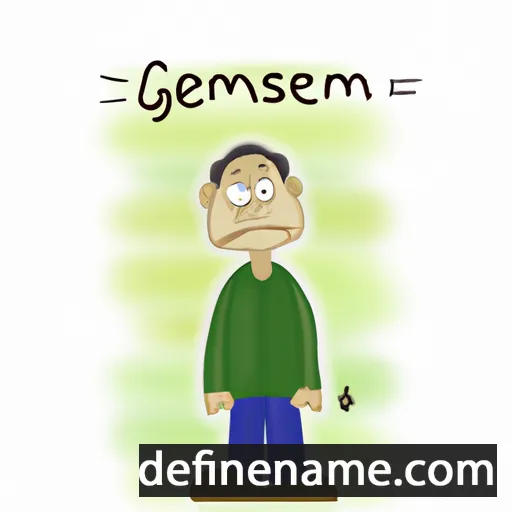 cartoon of the name Gersemi