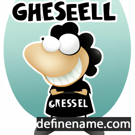 cartoon of the name Gershel