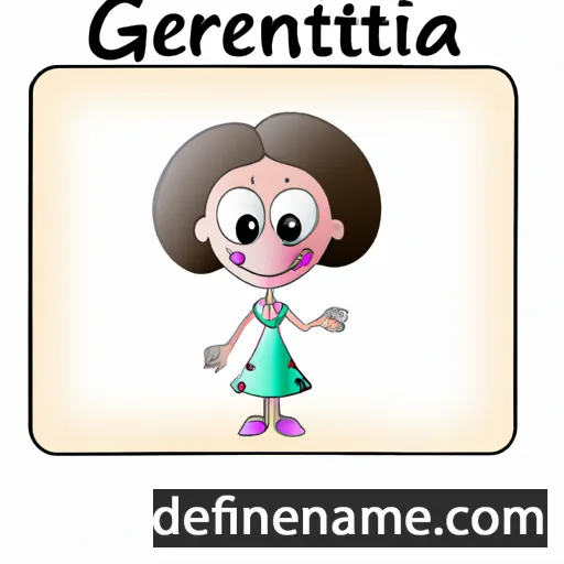 Gertinia cartoon