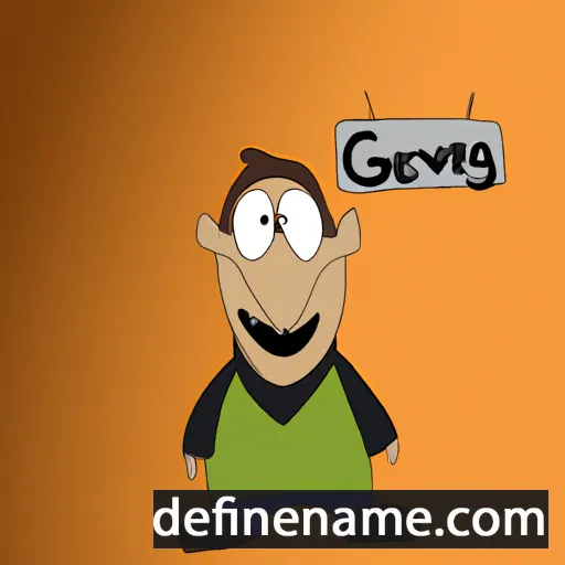 cartoon of the name Gervác