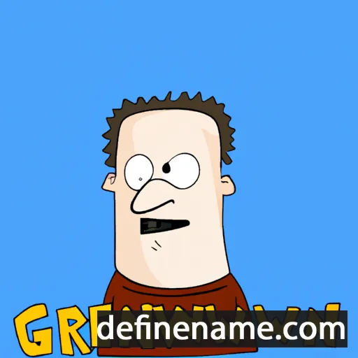 cartoon of the name Gerwin