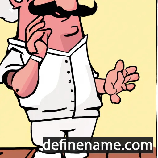 cartoon of the name Ghali