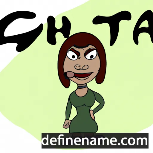 cartoon of the name Gheta