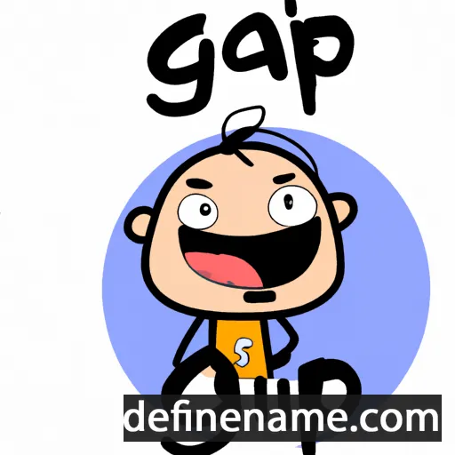 cartoon of the name Giáp