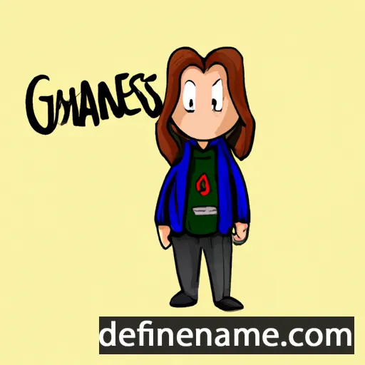 cartoon of the name Giahannes