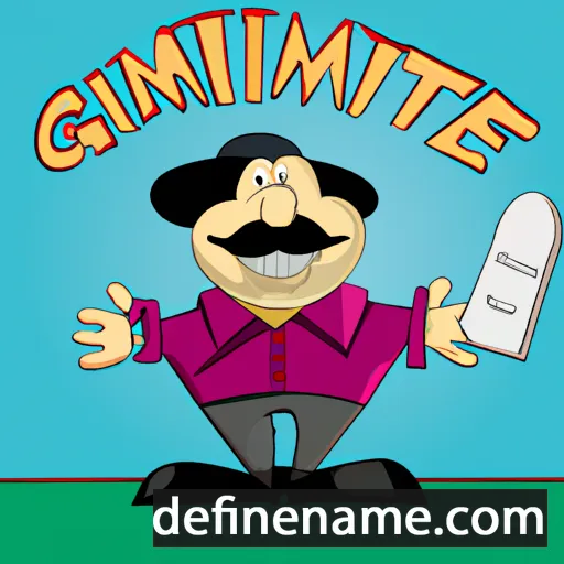 cartoon of the name Giambettino