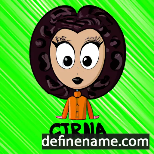 cartoon of the name Gianira