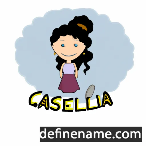 cartoon of the name Giasella