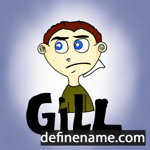 cartoon of the name Gill