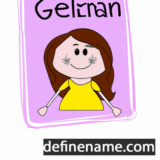 cartoon of the name Gilleain