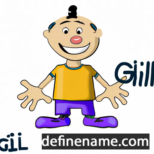 cartoon of the name Gillo