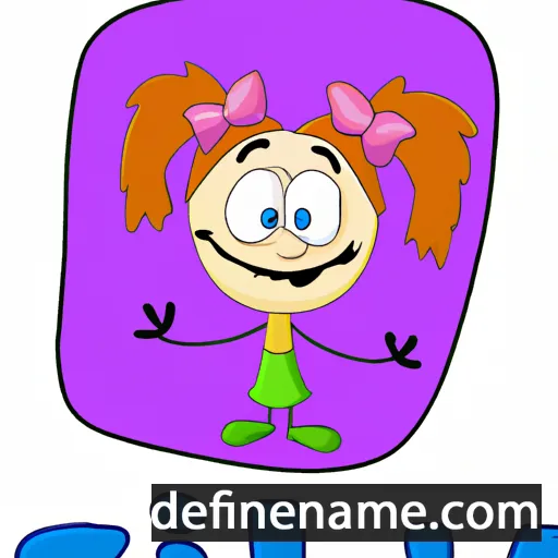 cartoon of the name Gilly