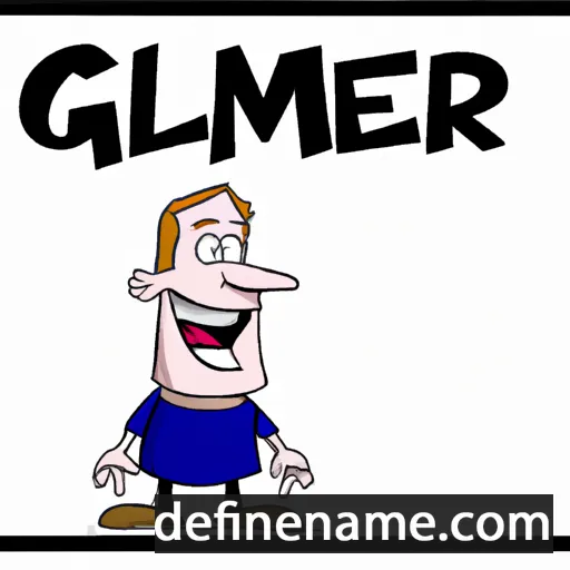 cartoon of the name Gilmer