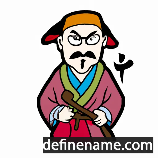 cartoon of the name Ginjiro