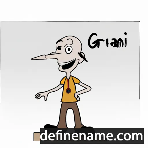 cartoon of the name Ginnarr