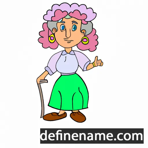 cartoon of the name Gioacchina