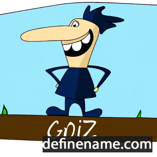 cartoon of the name Giorzi