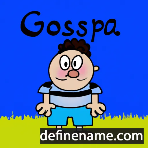 cartoon of the name Giosepa