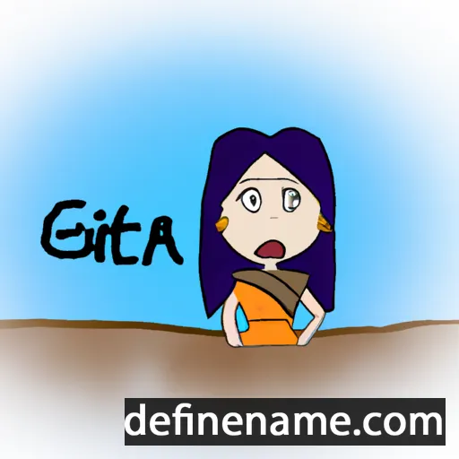 Gíta cartoon