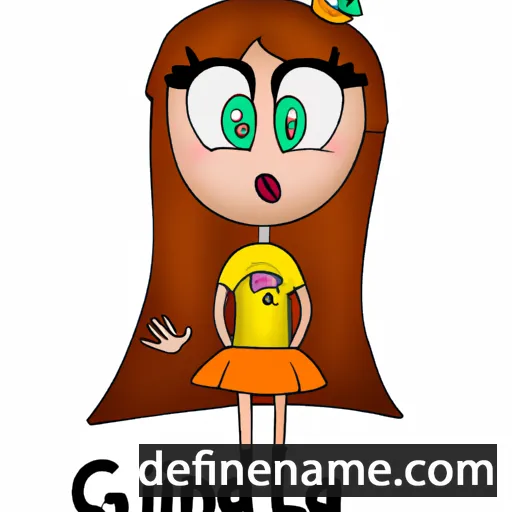 cartoon of the name Girlinda