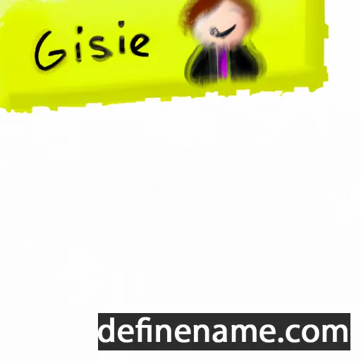 Gislaine cartoon