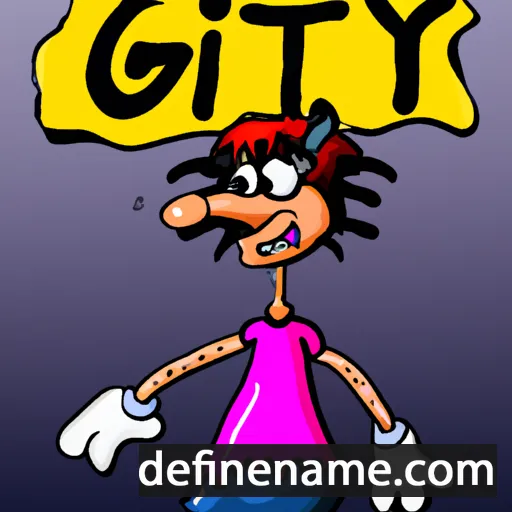 Gitty cartoon