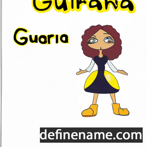 cartoon of the name Giurlanna