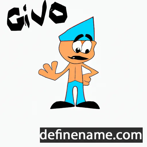 cartoon of the name Giviko