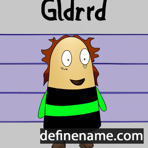 cartoon of the name Glaedr