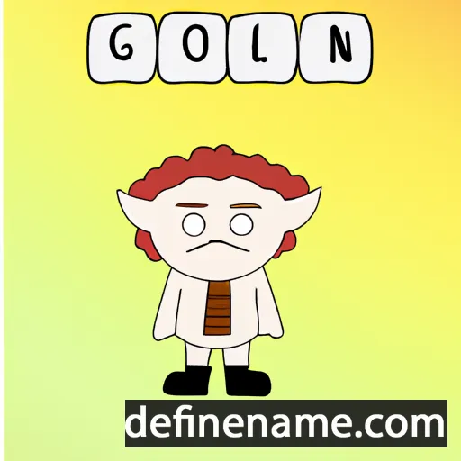 Glóin cartoon