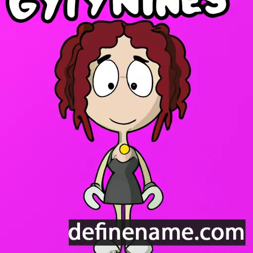 cartoon of the name Glynnis