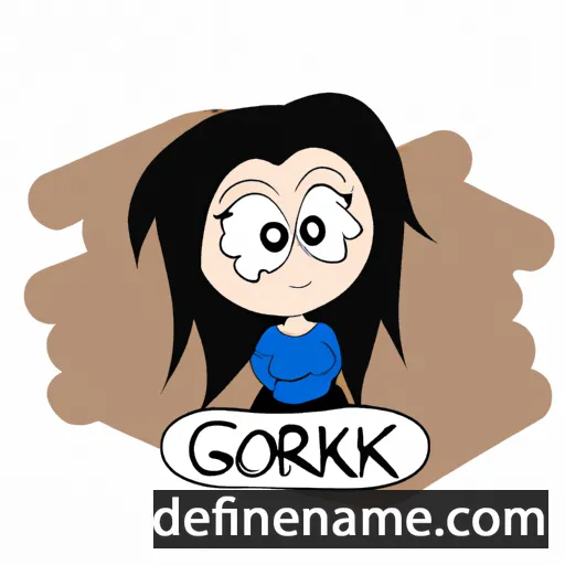 Göknur cartoon