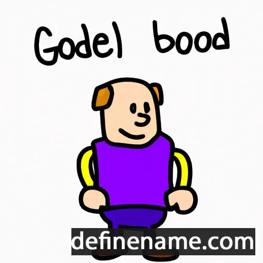 cartoon of the name Godebold