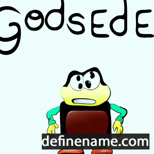 cartoon of the name Godegisel