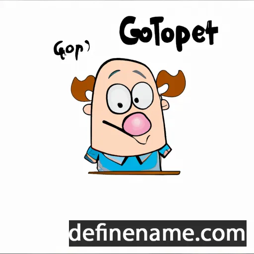 cartoon of the name Godepert