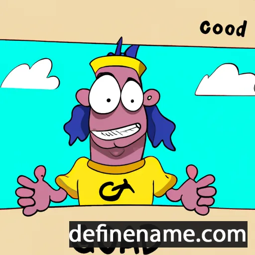 cartoon of the name Goderad