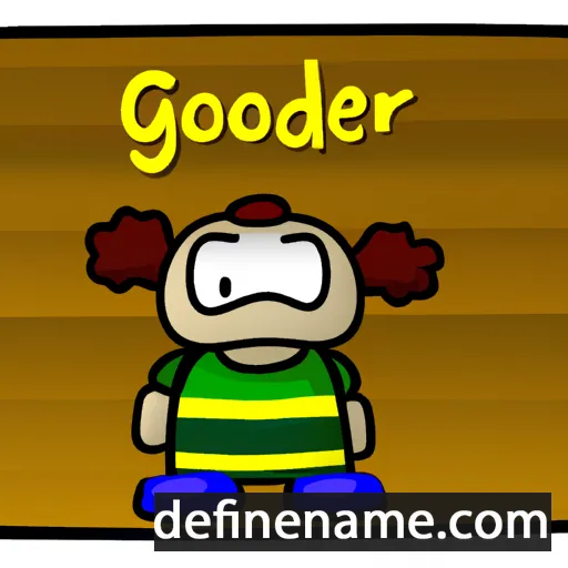 cartoon of the name Goderieke