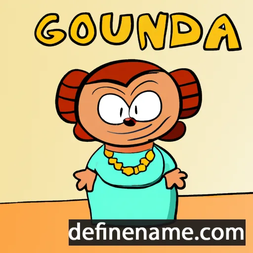 cartoon of the name Goduna