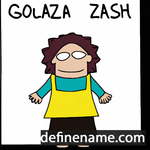 cartoon of the name Godzisława