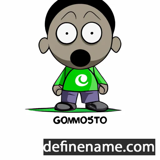 cartoon of the name Goitsemodimo