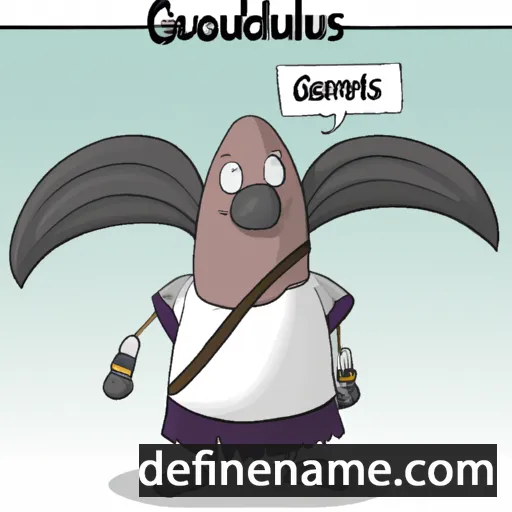 cartoon of the name Gondulphus