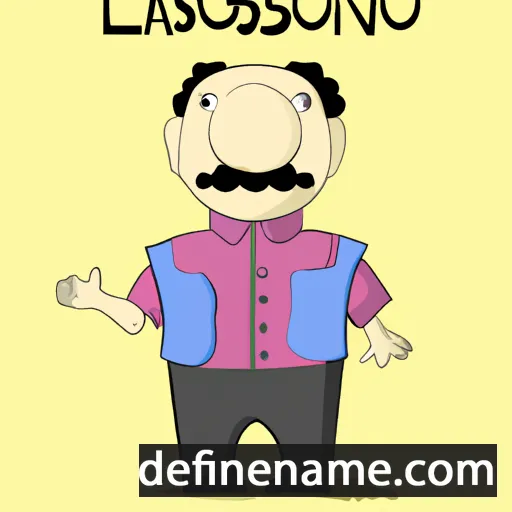 cartoon of the name Gonsalo