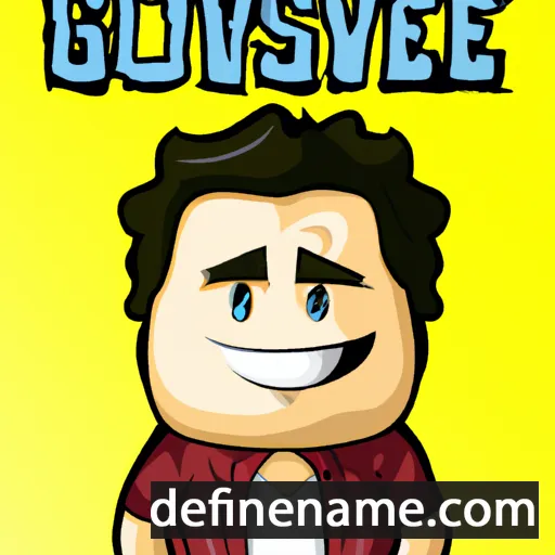 cartoon of the name Gonsalve