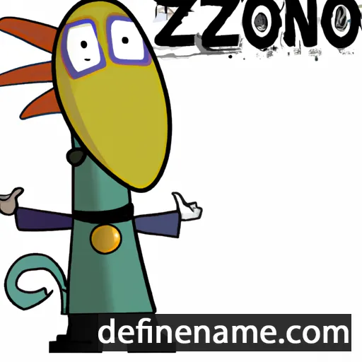 Gonzo cartoon