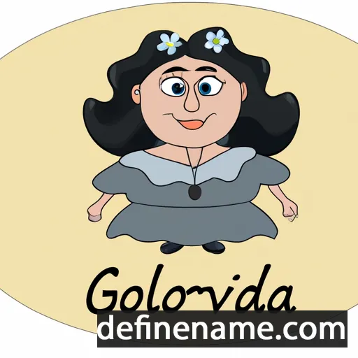 cartoon of the name Gordislava