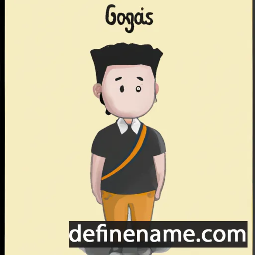 cartoon of the name Gorgiás