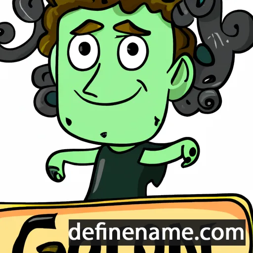 cartoon of the name Gorgon